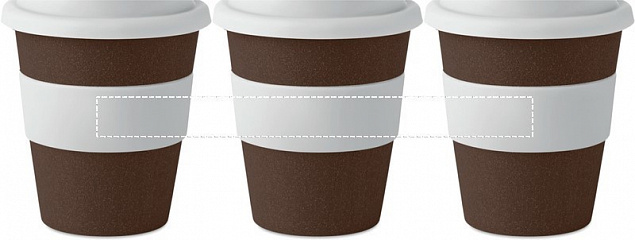 Термостакан с кофейным жмыхом с логотипом в Москве заказать по выгодной цене в кибермаркете AvroraStore
