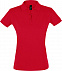 Рубашка поло женская PERFECT WOMEN 180 красная с логотипом в Москве заказать по выгодной цене в кибермаркете AvroraStore