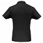 Рубашка поло ID.001 черная с логотипом в Москве заказать по выгодной цене в кибермаркете AvroraStore