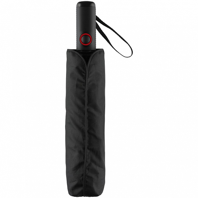 Зонт складной AOC Colorline, красный с логотипом  заказать по выгодной цене в кибермаркете AvroraStore