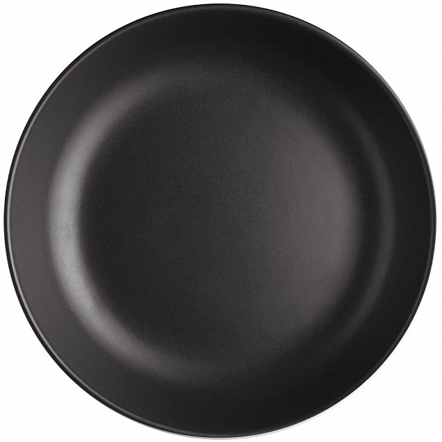 Тарелка глубокая Nordic Kitchen, черная с логотипом в Москве заказать по выгодной цене в кибермаркете AvroraStore
