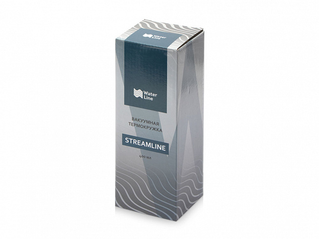 Вакуумная герметичная термокружка «Streamline» с покрытием soft-touch с логотипом в Москве заказать по выгодной цене в кибермаркете AvroraStore