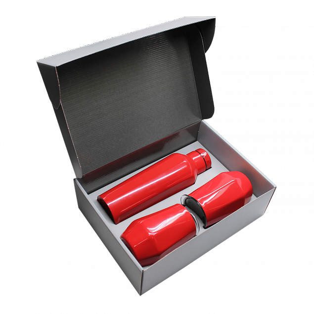 Набор Edge Box E2 grey (красный) с логотипом в Москве заказать по выгодной цене в кибермаркете AvroraStore