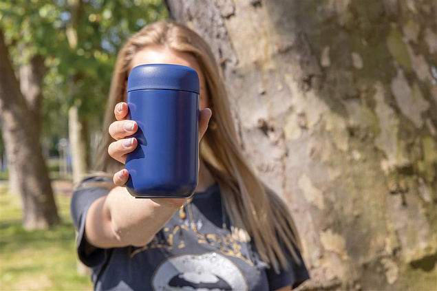 Вакуумный стакан для кофе Brew из переработанной нержавеющей стали RCS, 360 мл с логотипом в Москве заказать по выгодной цене в кибермаркете AvroraStore