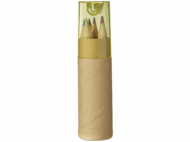 Набор карандашей Тук, желтый с логотипом в Москве заказать по выгодной цене в кибермаркете AvroraStore