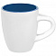 Кофейная кружка Pairy с ложкой, синяя с логотипом  заказать по выгодной цене в кибермаркете AvroraStore
