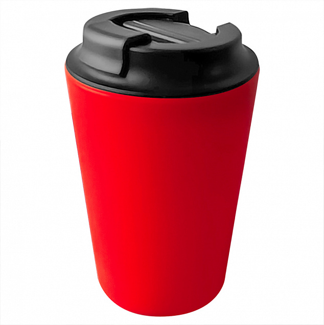 Термостакан Sunny, красный с логотипом в Москве заказать по выгодной цене в кибермаркете AvroraStore