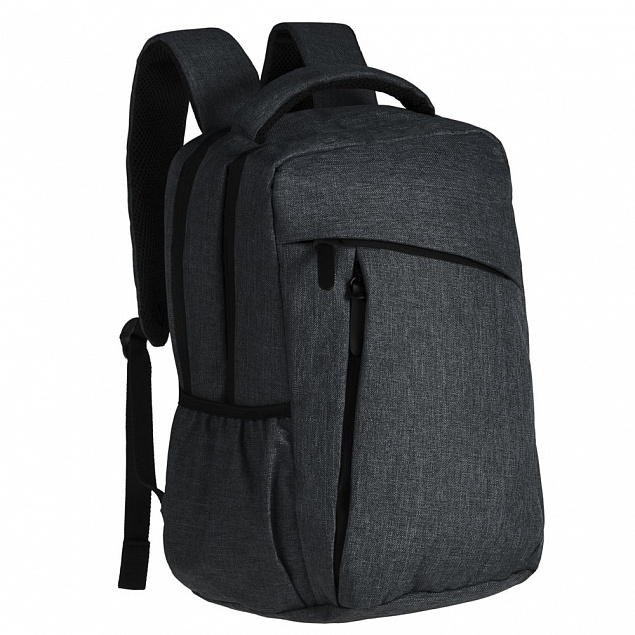 Рюкзак для ноутбука Burst, темно-серый с логотипом в Москве заказать по выгодной цене в кибермаркете AvroraStore