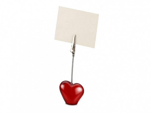Держатель для документов «Сердце» с логотипом в Москве заказать по выгодной цене в кибермаркете AvroraStore