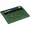 Чехол для карточек Apache, темно-зеленый с логотипом в Москве заказать по выгодной цене в кибермаркете AvroraStore
