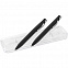 Набор Pin Soft Touch: ручка и карандаш, черный с логотипом в Москве заказать по выгодной цене в кибермаркете AvroraStore