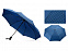 Зонт-полуавтомат складной Marvy с проявляющимся рисунком, синий с логотипом  заказать по выгодной цене в кибермаркете AvroraStore