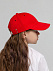 Бейсболка детская Capture Kids, красная с логотипом в Москве заказать по выгодной цене в кибермаркете AvroraStore