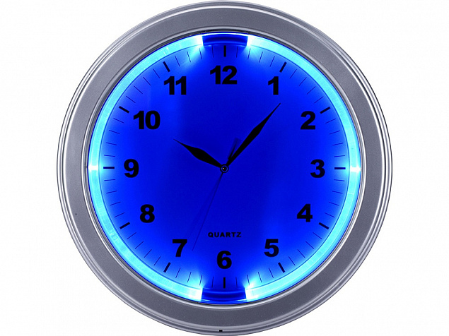 Часы настенные «Паламос» с логотипом в Москве заказать по выгодной цене в кибермаркете AvroraStore
