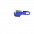 Клипса для флешки Designer Голубой с логотипом в Москве заказать по выгодной цене в кибермаркете AvroraStore
