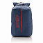 Рюкзак Smart, синий с логотипом в Москве заказать по выгодной цене в кибермаркете AvroraStore