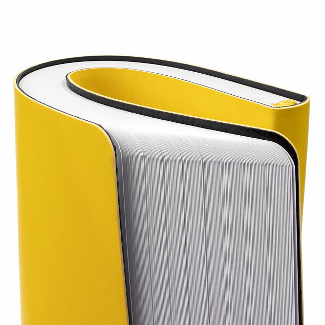Ежедневник Romano, недатированный, желтый с логотипом в Москве заказать по выгодной цене в кибермаркете AvroraStore