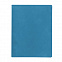 Бизнес-блокнот "Biggy", B5 формат, голубой, серый форзац, мягкая обложка, в клетку с логотипом в Москве заказать по выгодной цене в кибермаркете AvroraStore