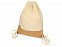 Рюкзак-мешок Corky хлопковый со вставкой из пробки с логотипом  заказать по выгодной цене в кибермаркете AvroraStore