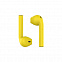 Наушники беспроводные с зарядным боксом TWS AIR SOFT, цвет черный  с логотипом в Москве заказать по выгодной цене в кибермаркете AvroraStore