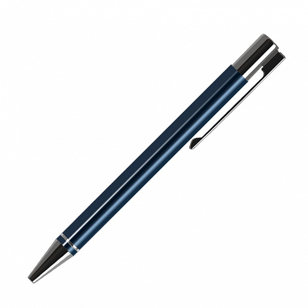 Шариковая ручка Regatta, синяя с логотипом в Москве заказать по выгодной цене в кибермаркете AvroraStore