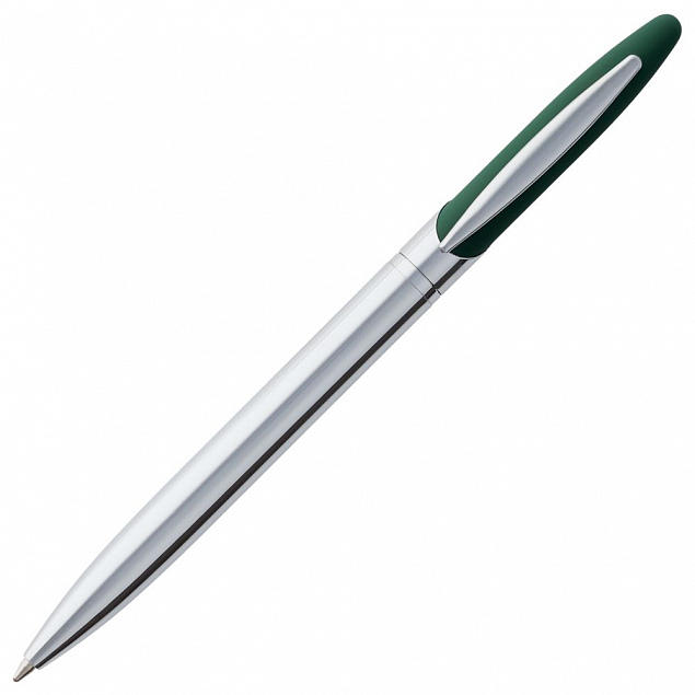 Ручка шариковая Dagger Soft Touch, зеленая с логотипом в Москве заказать по выгодной цене в кибермаркете AvroraStore
