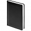Ежедневник Linen, недатированный, черный с логотипом в Москве заказать по выгодной цене в кибермаркете AvroraStore