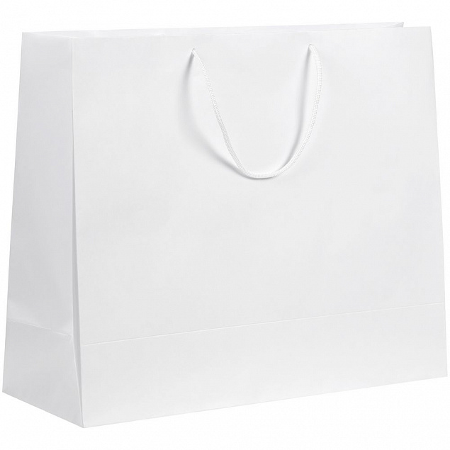 Пакет «Крафт», белый, L с логотипом в Москве заказать по выгодной цене в кибермаркете AvroraStore