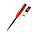 Ручка металлическая Memphys c флешкой, черный с логотипом в Москве заказать по выгодной цене в кибермаркете AvroraStore