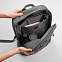 Рюкзак Eclipse с USB разъемом, серый с логотипом в Москве заказать по выгодной цене в кибермаркете AvroraStore