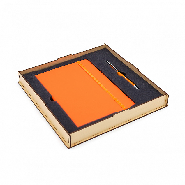 Подарочный набор Клайд, (оранжевый) с логотипом в Москве заказать по выгодной цене в кибермаркете AvroraStore