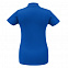 Рубашка поло женская ID.001 ярко-синяя с логотипом в Москве заказать по выгодной цене в кибермаркете AvroraStore