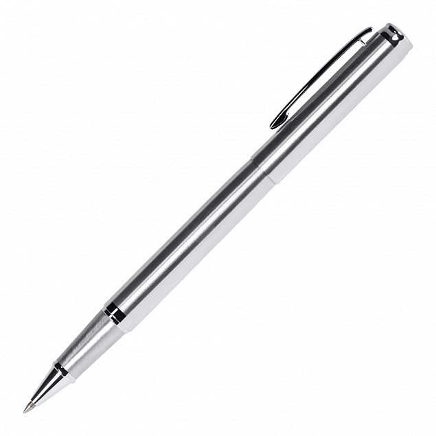 Ручка-роллер Sonata серебро с логотипом в Москве заказать по выгодной цене в кибермаркете AvroraStore