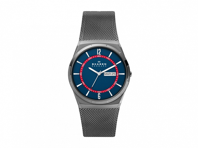 Часы наручные, мужские. Skagen с логотипом в Москве заказать по выгодной цене в кибермаркете AvroraStore