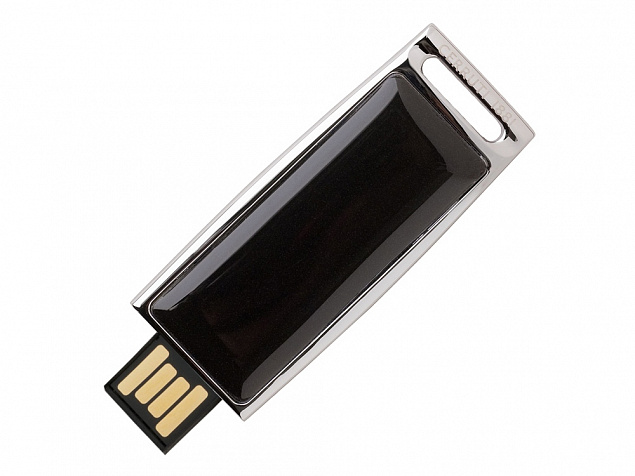 USB-флешка на 16 Гб Zoom с логотипом в Москве заказать по выгодной цене в кибермаркете AvroraStore