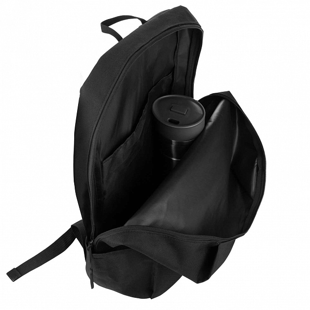 Рюкзак Tatum, черный с логотипом в Москве заказать по выгодной цене в кибермаркете AvroraStore