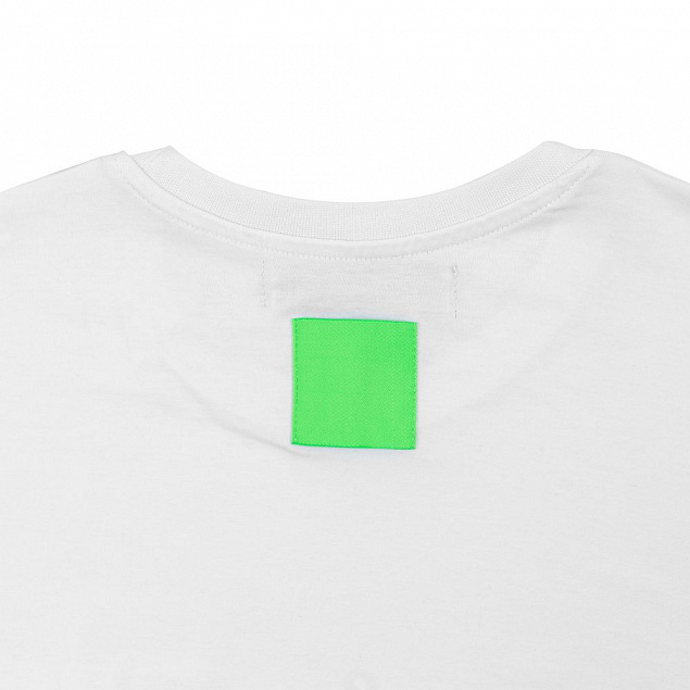 Лейбл тканевый Epsilon, L, зеленый неон с логотипом в Москве заказать по выгодной цене в кибермаркете AvroraStore