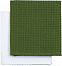 Набор кухонных полотенец Good Wipe, белый с зеленым с логотипом в Москве заказать по выгодной цене в кибермаркете AvroraStore