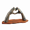 Скульптура "Люблю" с логотипом в Москве заказать по выгодной цене в кибермаркете AvroraStore