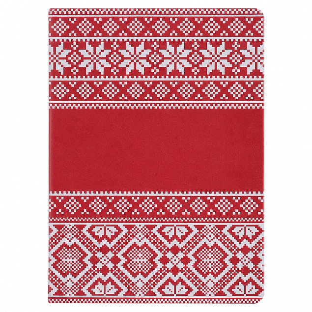 Ежедневник Скандик, недатированный, красный с логотипом в Москве заказать по выгодной цене в кибермаркете AvroraStore