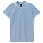 Рубашка поло женская Practice Women 270, голубая с белым с логотипом в Москве заказать по выгодной цене в кибермаркете AvroraStore