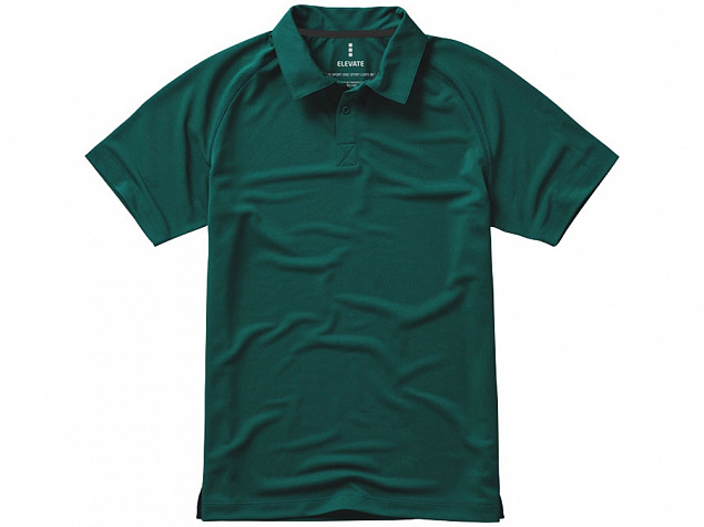 Рубашка поло Ottawa мужская, изумрудный с логотипом в Москве заказать по выгодной цене в кибермаркете AvroraStore