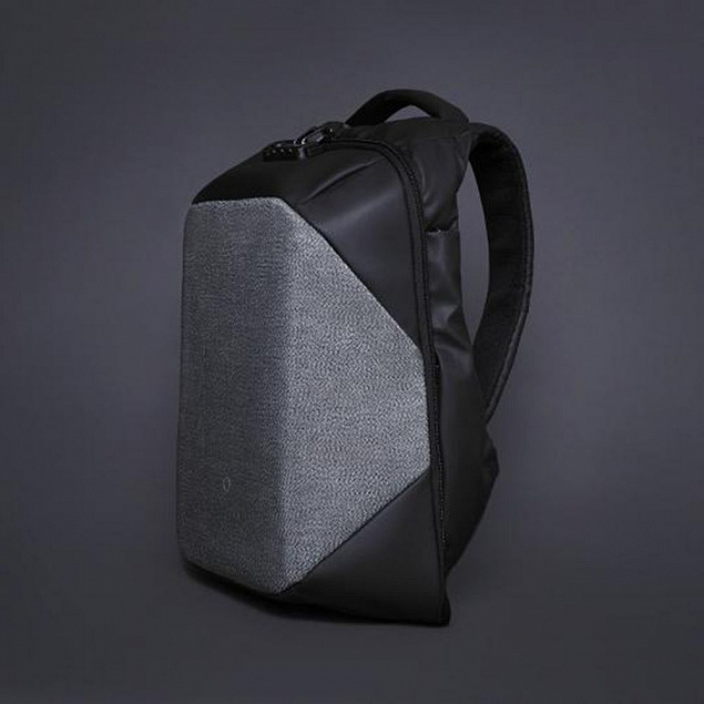Рюкзак ClickPack Pro, черный с серым с логотипом в Москве заказать по выгодной цене в кибермаркете AvroraStore