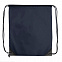 Рюкзак мешок с укреплёнными уголками BY DAY, темно-синий, 35*41 см, полиэстер 210D с логотипом в Москве заказать по выгодной цене в кибермаркете AvroraStore