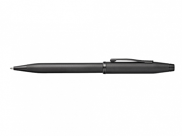Ручка шариковая Century II Black Micro Knurl с логотипом в Москве заказать по выгодной цене в кибермаркете AvroraStore