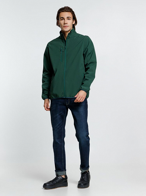 Куртка мужская Radian Men, темно-зеленая с логотипом в Москве заказать по выгодной цене в кибермаркете AvroraStore