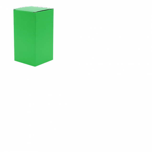 Коробка глянцевая для термокружки Surprise, зеленый с логотипом в Москве заказать по выгодной цене в кибермаркете AvroraStore