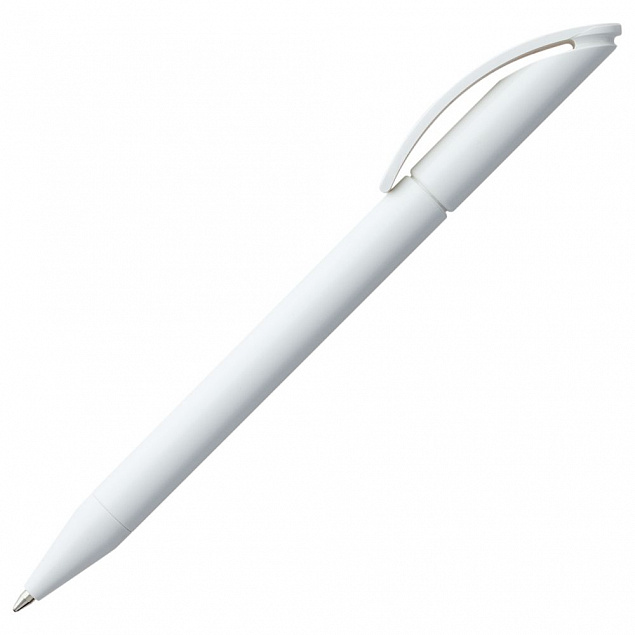 Ручка шариковая Prodir DS3 TPP, белая с логотипом в Москве заказать по выгодной цене в кибермаркете AvroraStore