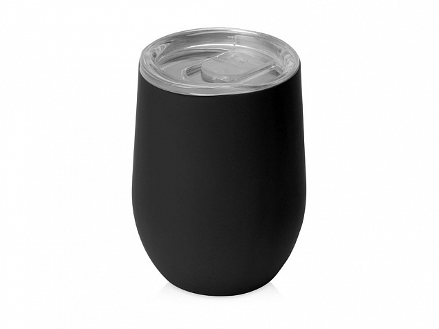 Термокружка Sense Gum soft-touch, 370мл, черный с логотипом в Москве заказать по выгодной цене в кибермаркете AvroraStore