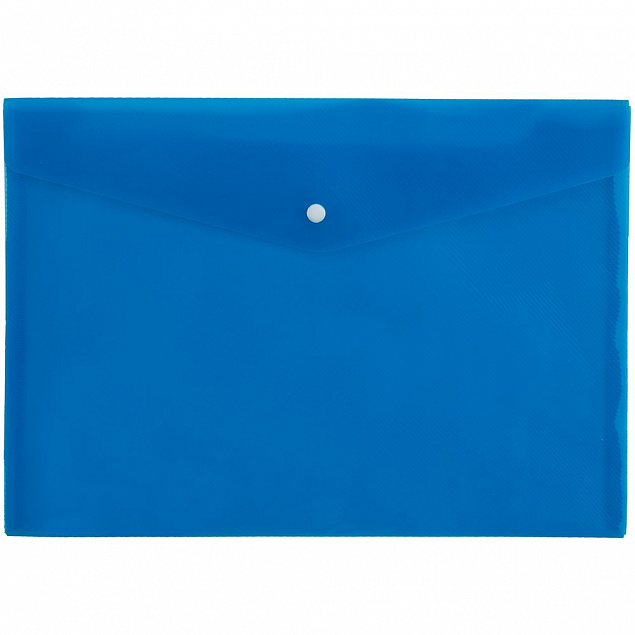 Папка-конверт Expert, синяя с логотипом в Москве заказать по выгодной цене в кибермаркете AvroraStore